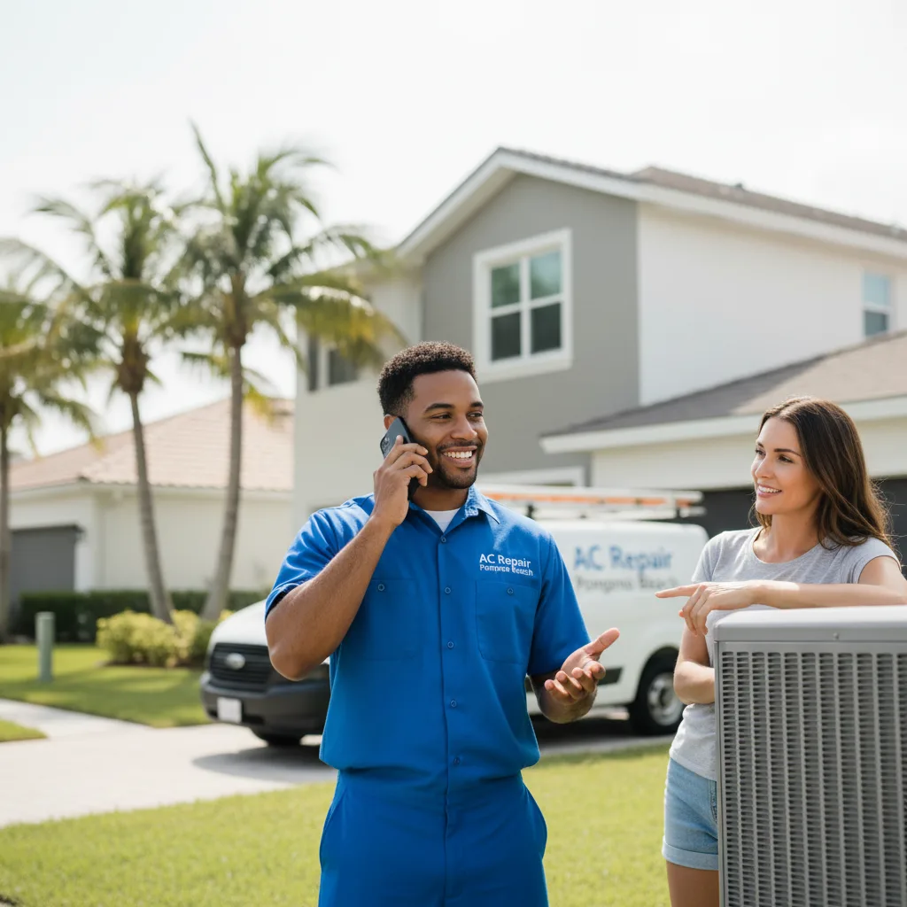 AC Repair Pompano Beach customer support in Refugio